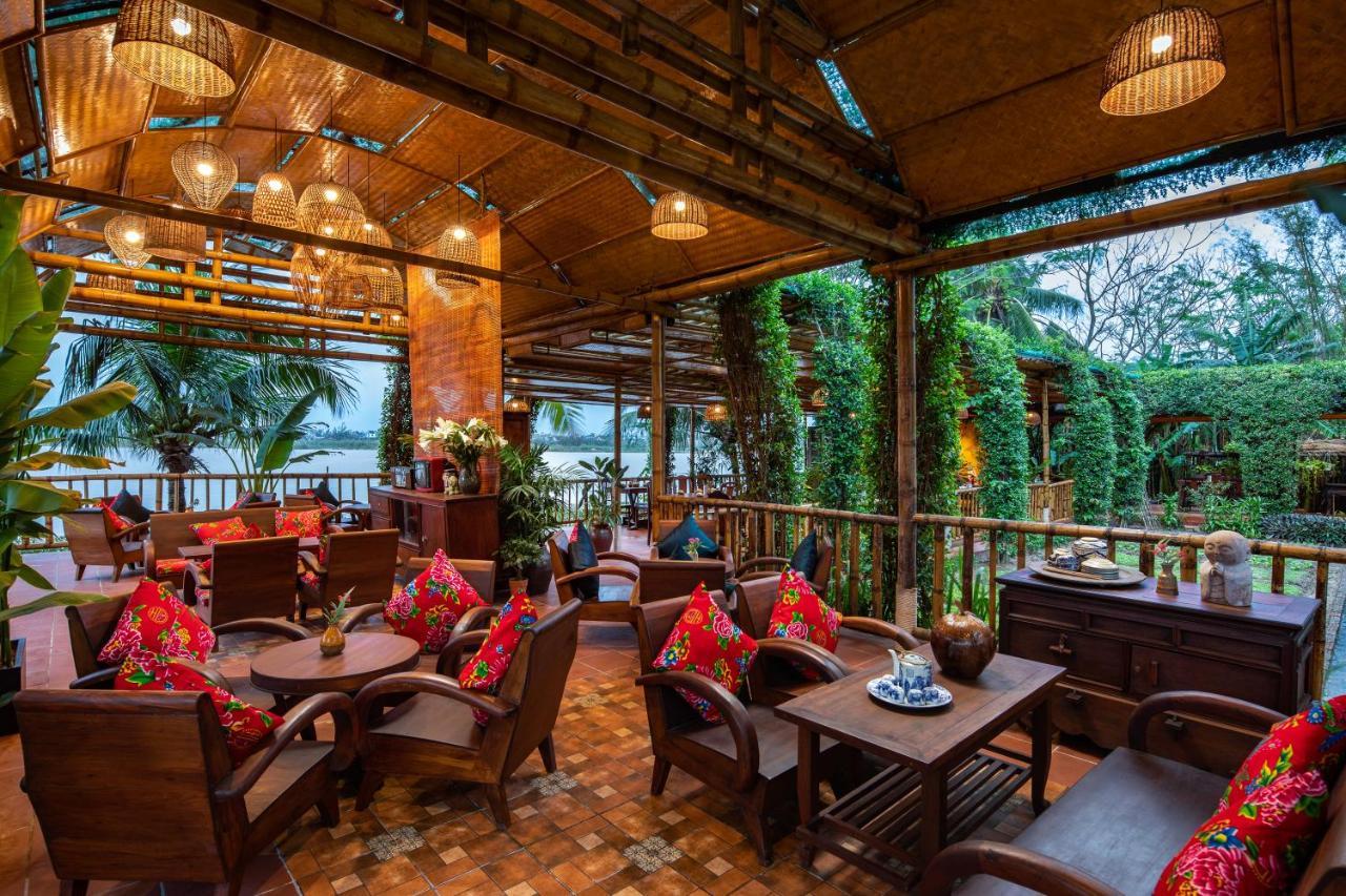 Bel Marina Hoi An Resort Exteriér fotografie The restaurant at the resort