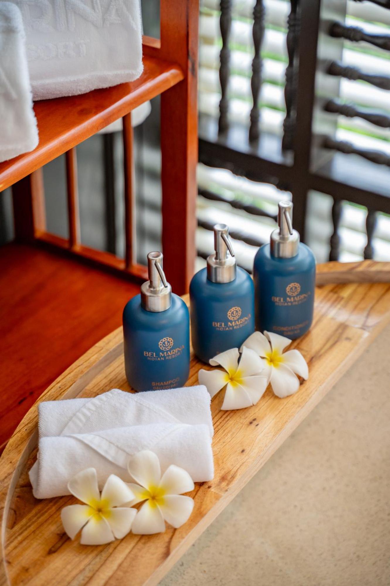 Bel Marina Hoi An Resort Exteriér fotografie Spa products