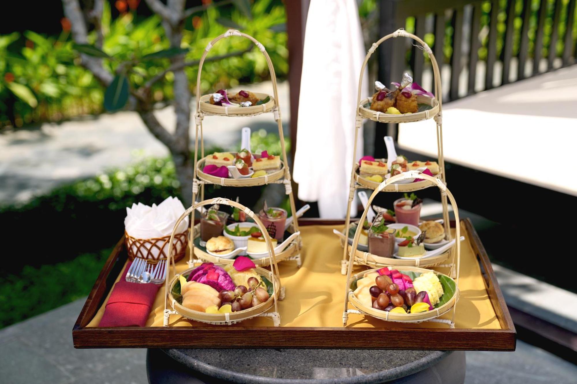 Bel Marina Hoi An Resort Exteriér fotografie Thai afternoon tea