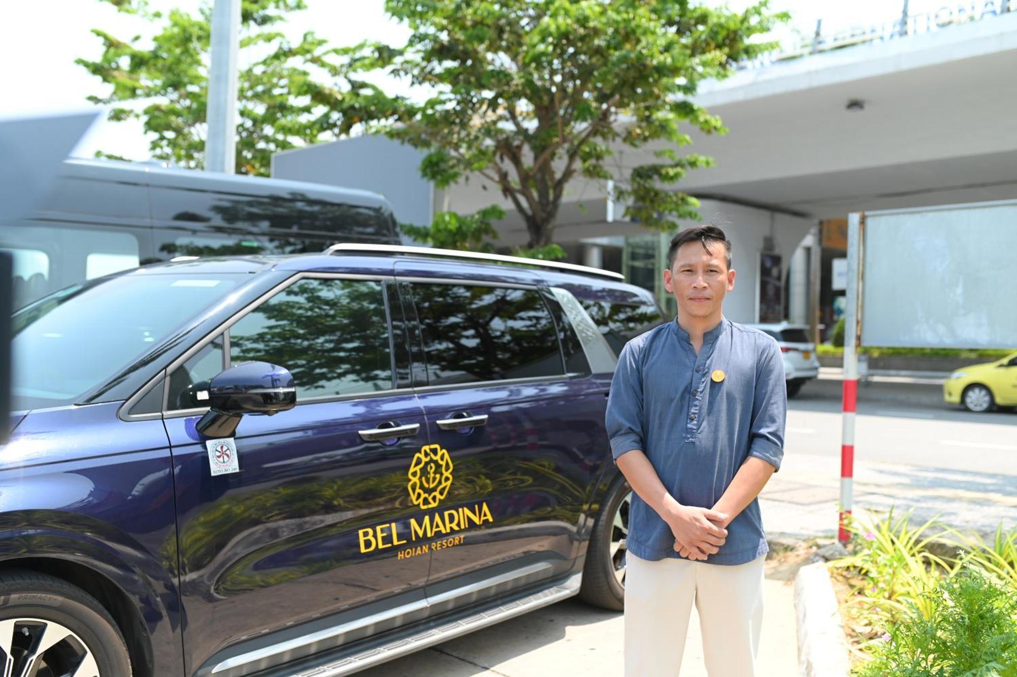 Bel Marina Hoi An Resort Exteriér fotografie A chauffeur in Thailand